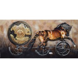 SOLVOGNEN OG HESTEN - PLAKAT